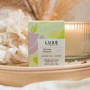 Luxe Jasmine Tea & Ginger Shower Steamer